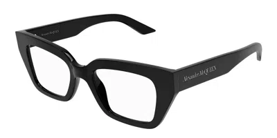 Alexander Mcqueen Am0453o Women's Glasses, Black, Size 49