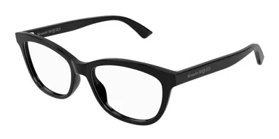 Alexander Mcqueen Am0461o Women's Glasses, Black, Size 53