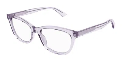 Alexander Mcqueen Am0461o Women's Glasses, Purple, Size 53