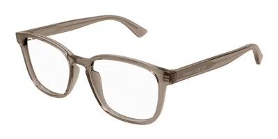 Alexander Mcqueen Am0462o Men's Glasses, Brown, Size 53