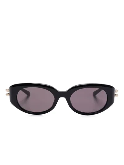 Alexander Mcqueen Am0469s Sunglasses In 黑色