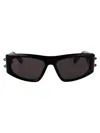 Alexander Mcqueen Am0471s Sunglasses In Black-black-grey