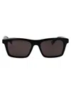 Alexander Mcqueen Am0472s Sunglasses In Black-black-grey