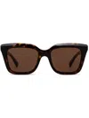 ALEXANDER MCQUEEN AM0473S HAVANA