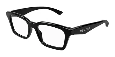 Alexander Mcqueen Am0476o Men's Glasses, , Size 53 In Black