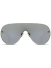 Alexander Mcqueen Am0481s Silver In Silver