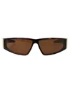 Alexander Mcqueen Havana-havana-brown Bio Injection Sunglasses