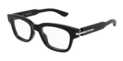 Alexander Mcqueen Am0497o Men's Glasses, Black, Size 50