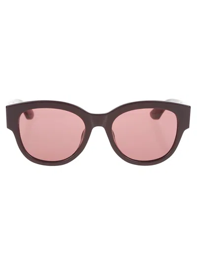 Alexander Mcqueen Am0509sa Acetate Sunglasses In Black