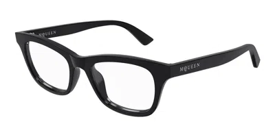 Alexander Mcqueen Am0515o Women's Glasses, Grey, Size 52 In Gray