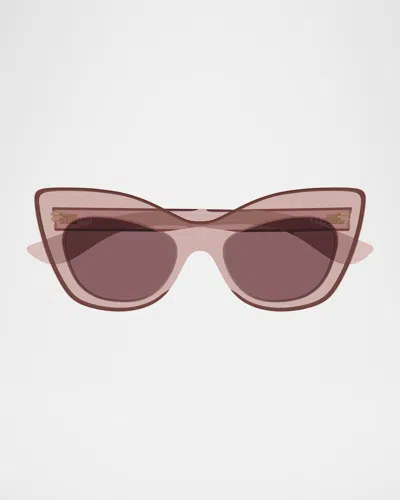 Alexander Mcqueen Am0516s Cat-eye Sunglasses