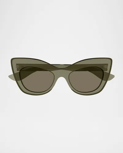 Alexander Mcqueen Am0516s Cat-eye Sunglasses