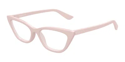 Alexander Mcqueen Am0560o 004 Women's Glasses Pink Size 52 - Free Lenses - Blue Light Block Available In Neutral