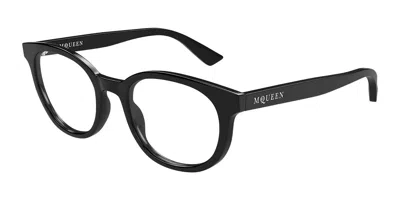 Alexander Mcqueen Am0567o 001 Men's Glasses Black Size 51 - Free Lenses - Blue Light Block Available