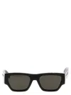 Alexander Mcqueen Mcqueen Angled Sunglasses In Black