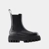 Alexander Mcqueen Leather Boots