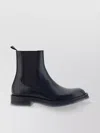 ALEXANDER MCQUEEN ANKLE BOOTS LEATHER ELASTIC BANDS