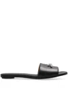 Alexander Mcqueen Arc Slides In Black