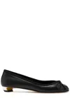 Alexander Mcqueen Armadillo Ballet In Black And Silver