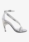 Alexander Mcqueen Alexander Mc Queen Woman Silver Sandal 780692 In Silver