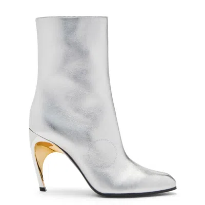 ALEXANDER MCQUEEN ALEXANDER MCQUEEN ARMADILLO 95MM LEATHER ANKLE BOOTS