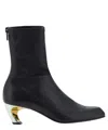 ALEXANDER MCQUEEN ARMADILLO HEELED BOOTS