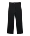 Alexander Mcqueen Straight-leg Tailored Trousers In Black