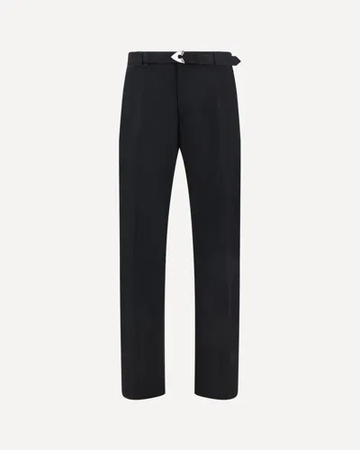 Alexander Mcqueen Straight-leg Tailored Trousers In Black