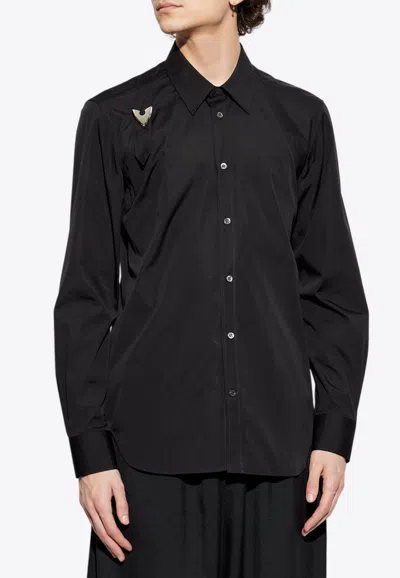 ALEXANDER MCQUEEN ARROW HARNESS LONG-SLEEVED SHIRT