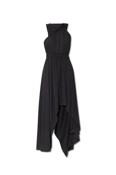 ALEXANDER MCQUEEN BLACK JERSEY DRESS