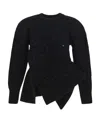 Alexander Mcqueen Woman Sweater Black Size M Wool In Black