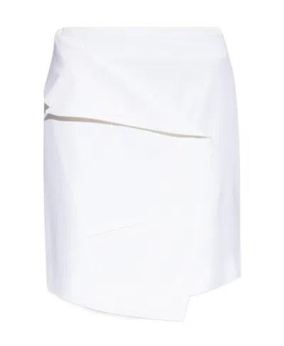 ALEXANDER MCQUEEN ALEXANDER MCQUEEN ASYMMETRICAL MINI SKIRT