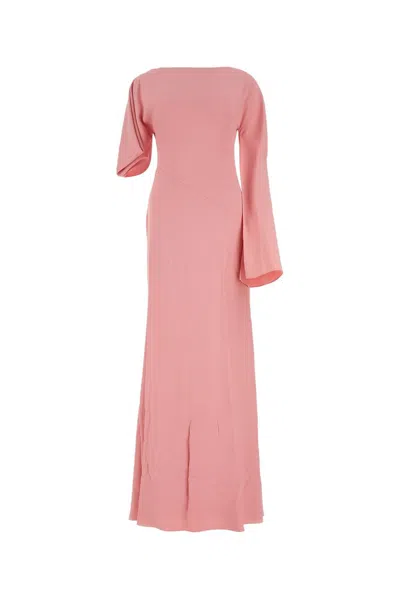 ALEXANDER MCQUEEN ALEXANDER MCQUEEN ASYMMETRIC SLEEVED GOWN