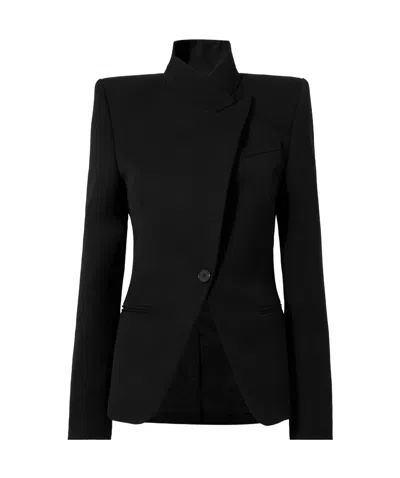 ALEXANDER MCQUEEN ALEXANDER MCQUEEN TWISTED SPLICED JACKET