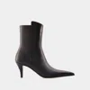 Alexander Mcqueen Australian Ankle Boots Alexander Mc Queen Leather Black In Black