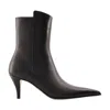 Alexander Mcqueen Australian Ankle Boots Alexander Mc Queen Leather Black In Black