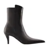 Alexander Mcqueen Australian Ankle Boots Alexander Mc Queen Leather Black In Black