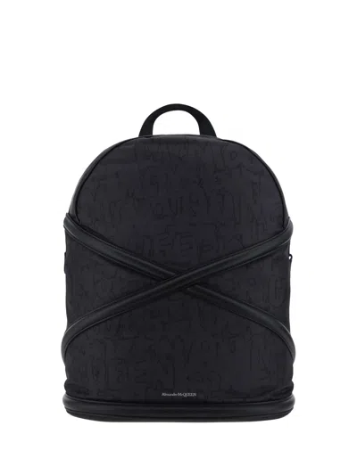 Alexander Mcqueen Backpack In Black