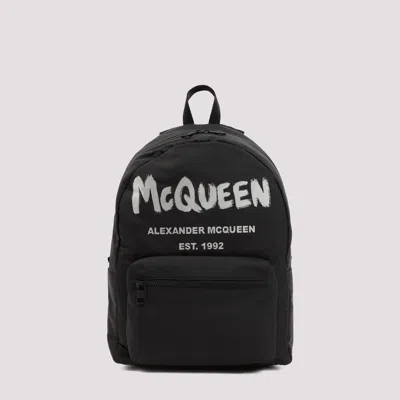 Alexander Mcqueen Backpacks Black