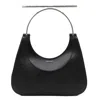 Alexander Mcqueen Mcqueen T-bar Crossbar Leather Handbag In Black