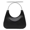 Alexander Mcqueen Mcqueen T-bar Crossbar Leather Handbag In Black