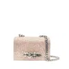 Alexander Mcqueen Mini Jewelled Cross Body Bag In Multicolor