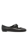 Alexander Mcqueen Alexander Mc Queen Ballerinas In Black