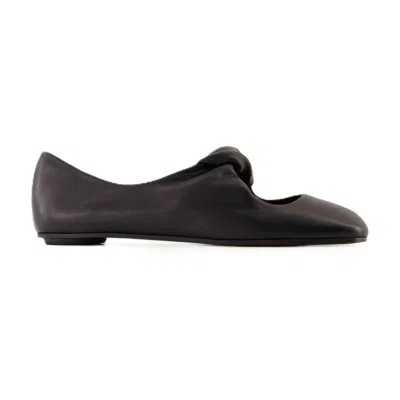 Alexander Mcqueen Ballerinas In Black