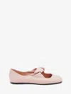 Alexander Mcqueen Ballet Flat In Blush