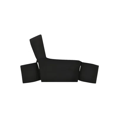 Alexander Mcqueen Bandage Top Women In Black