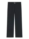 Alexander Mcqueen Men Bar Belttrousers In Black