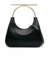 Alexander Mcqueen Logo Detailed Zip-up Tote Bag In Black