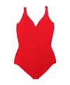 Alexander Mcqueen Bare-back Jumpsuit In Red