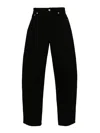 Alexander Mcqueen Straight-leg Cotton Jeans In Black